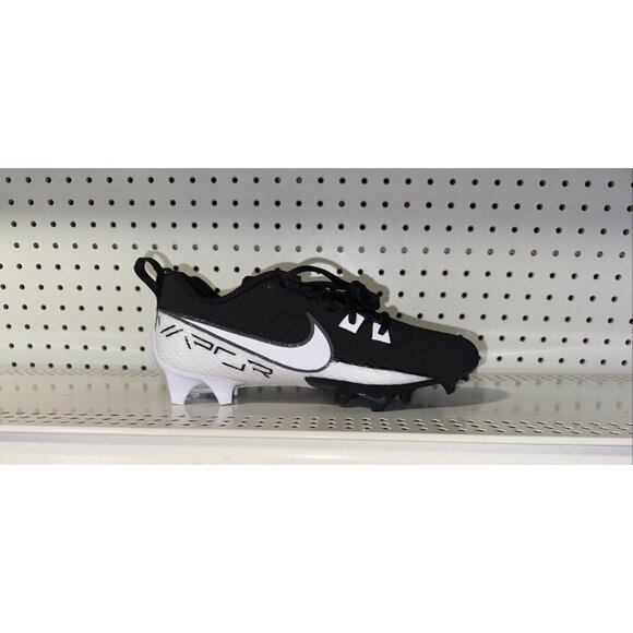 Nike Vapor Edge Speed 360 2 Mens Football Cleats Size 8 Black Gray White